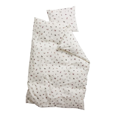 Junior Sängkläder 100x140 cm Forrest Dusty Rose