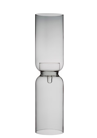 Lantern Ljuslykta Mörkgrå 60 cm