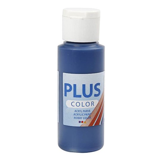 Plus Color Hobbyfärg - Marinblå