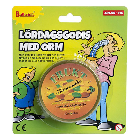 Lördagsgodis med Orm Skämtartikel