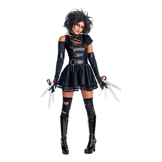Miss Scissorhands Maskeraddräkt - Small