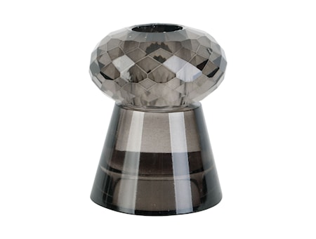 Crystal Art Duo Ljusstake Small Svart