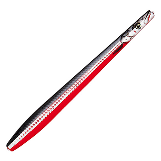 Savage Gear Line-Thru Sandeel Nail 20 g Black Red
