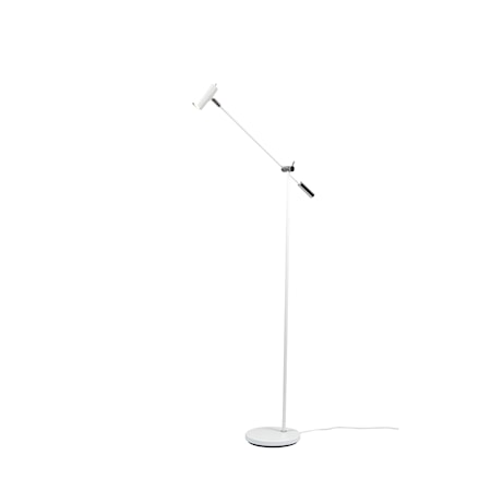 Cato Golvlampa Mattvit LED 133 cm