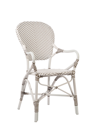 Isabell Karmstol Vit/Cappuccino
