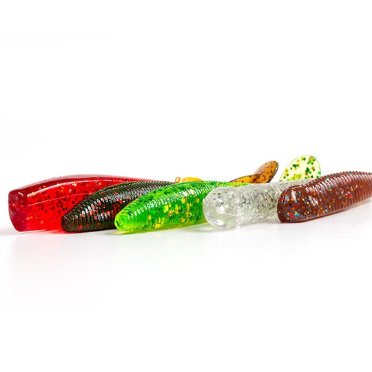 Fladen Vermz Scented Shads & Single Tails 10 st jiggsortiment