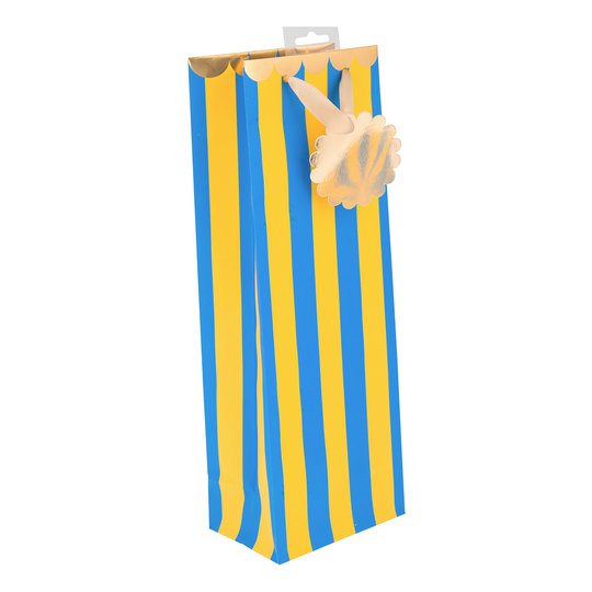 Flaskpåse Blå/Gul - 1-pack