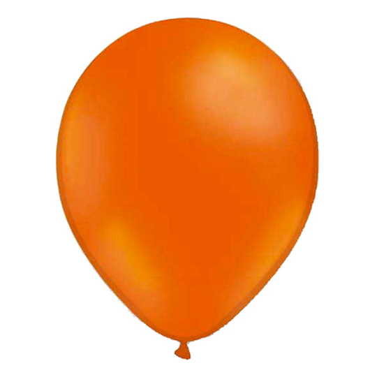 Miniballonger Orange - 100-pack
