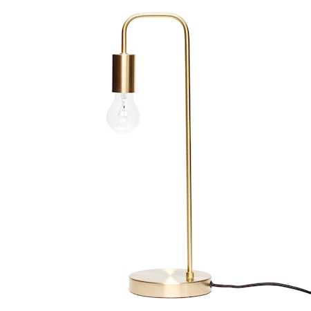 Bordslampa ø18xh50 cm - Mässing