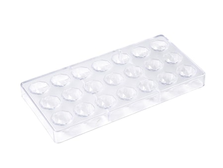 Chokladform Diamant 21 hål