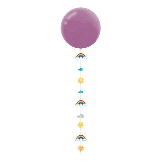 Ballongsvans Regnbågar & Moln - 1-pack