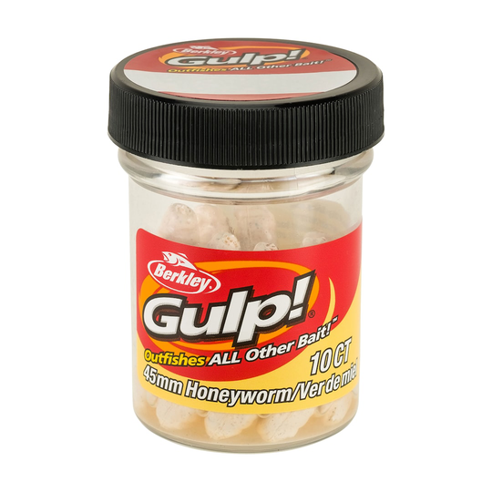Berkley Gulp! Honey Worm 4,5cm Milky White 10 st/pkt