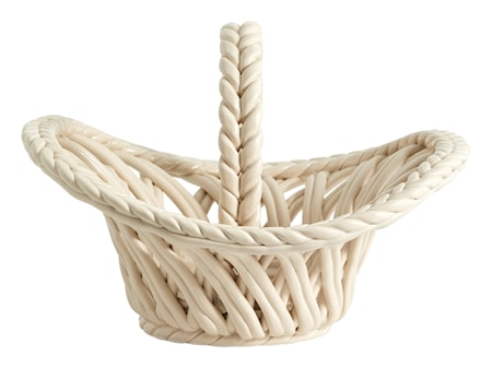 Poel Skål M. Handtag Beige