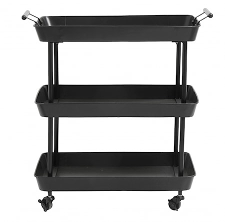 Rullvagn Iron 78X66 Cm Svart