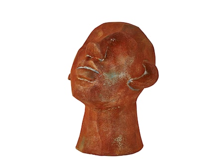 Talvik Figur Huvud 23 cm Brun