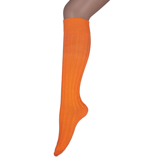 Orangea Knästrumpor Självlysande - One size