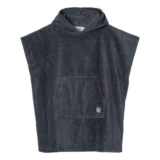 Handduks Poncho för Barn Grå - Small/Medium