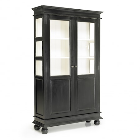 Double cabinet vitrinskåp