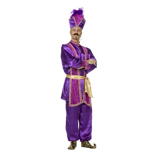 Sultan Lila Maskeraddräkt - Small