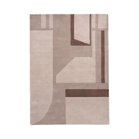 Line Matta 140x200cm Beige/Brun