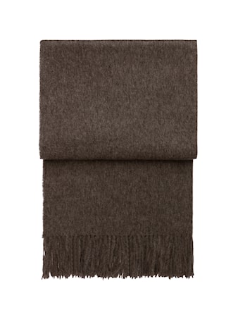 Classic Pläd Alpacka ull Brun