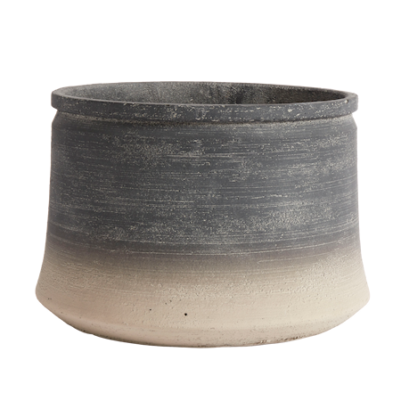 Kanji Low Kruka 34cm Svart/Grå
