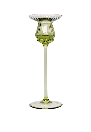 Tulipán Ljusstake 20 cm Olivegreen