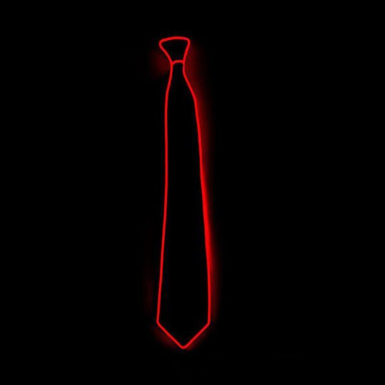 El Wire LED Slips - Röd