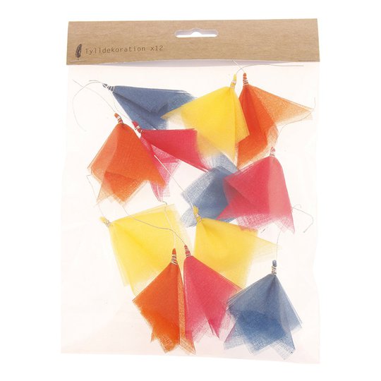 Flaggirlang Tyll - 12-pack