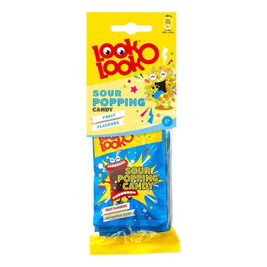 Look-O-Look Sour Popping Godis - 24 gram
