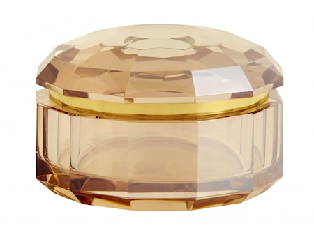 CRYSTA box, amber col, S