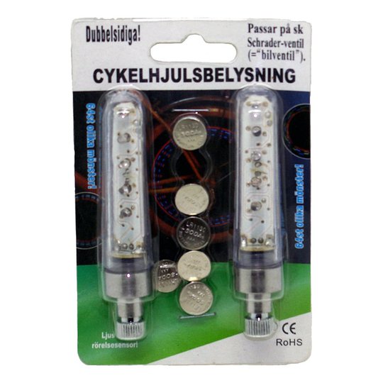 Cykelhjulsbelysning