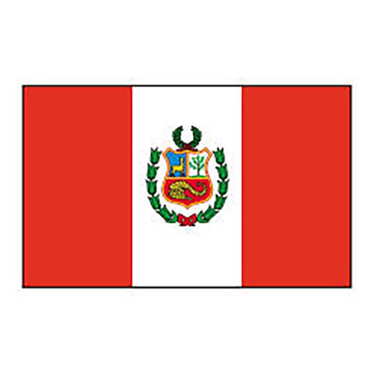 Flagga Peru