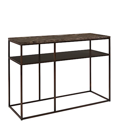 Scala Marble Consolbord 110 Dark brown/bronze