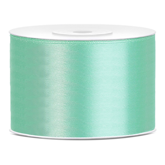 Satinband Mint - 50 mm x 25 m