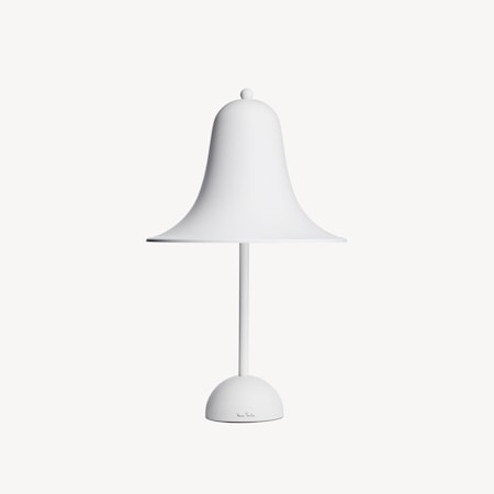 Pantop Bordslampa Ø23 cm Eu Matt Vit