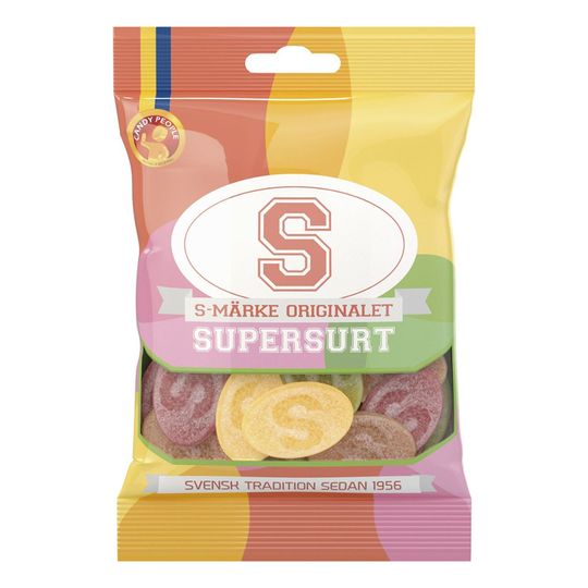 S-Märken Sura i Påse - 80 gram