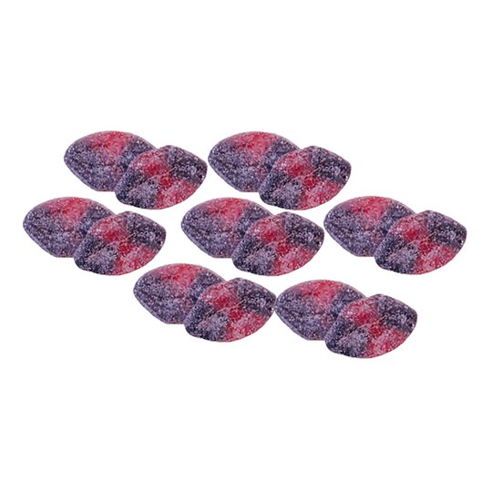 Sura Läppar Hallon/Lakrits - 2,2 kg