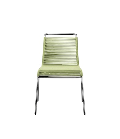 M20 Teglgaard Stol Rostfritt stål/Grön