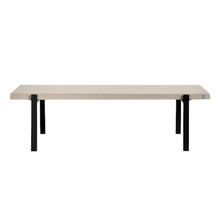 Rush Bänk 140cm Rockstone Grå