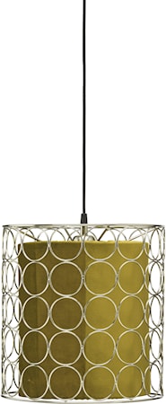 Ring Taklampa 30cm Krom/Senap