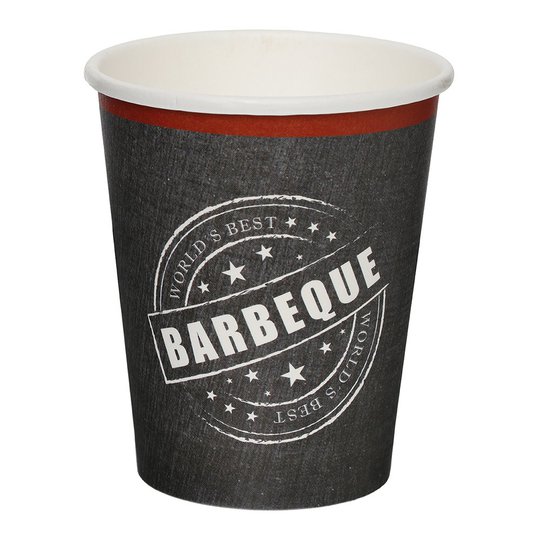 Pappersmuggar BBQ - 8-pack