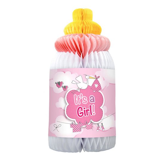 Dekorationsboll Nappflaska It's a girl - 1-pack