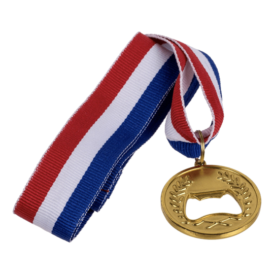 Medalj med Kapsylöppnare