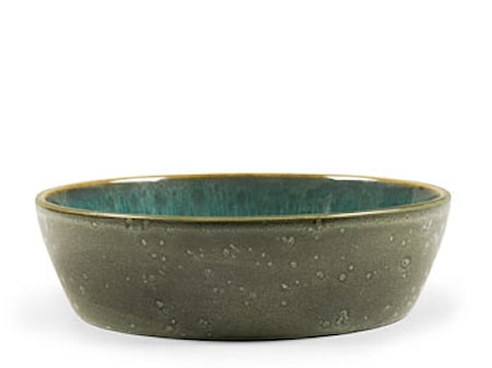 Suppeskål Ø18cm grøn/grøn Bitz