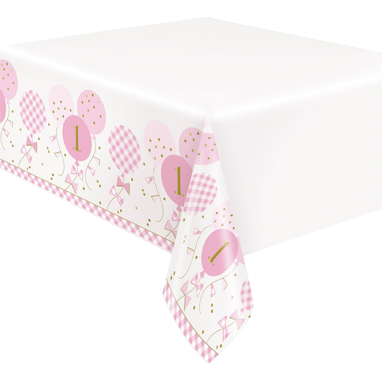 Plastduk 1 År Rosa