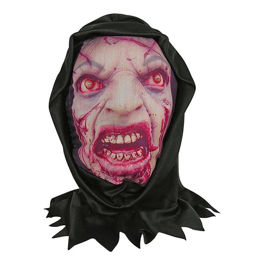 Zombie Hudmask med Luva - One size