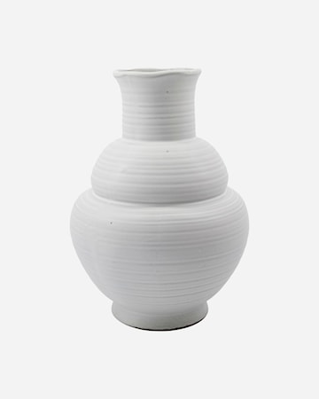 Liva Vas 29 cm Vit
