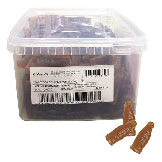 Colaflaskor - 2 kg