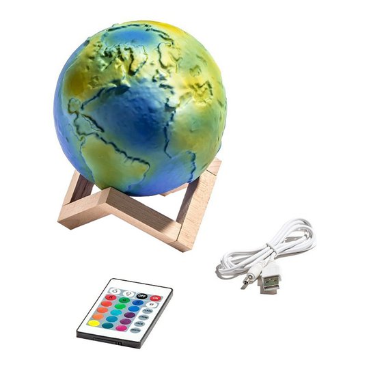 3D Lampa Jordglob
